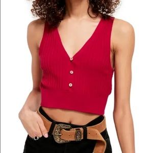 Free People Saturday Morning Crop